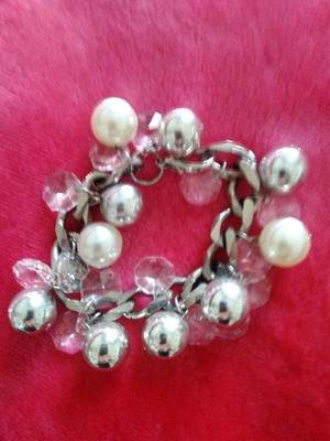 Bijou set necklace and bracelet new, expensive and high quality
