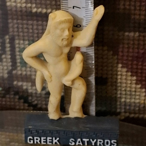 Satyr used decorative figure
