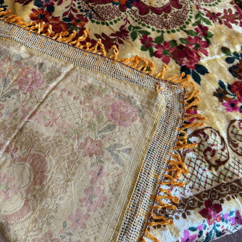 Velvet throw blanket like new 2.00 x 2.30 m