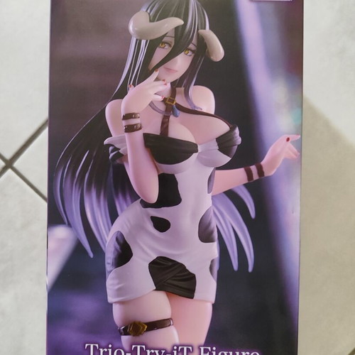 Overlord Trio-Try-iT Albedo mini dress cow pattern figure 21cm