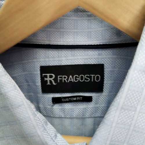 Fragosto custom fit shirt blue like new