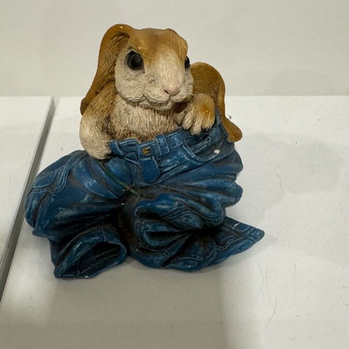 Decorative rabbit used with jeans 9 cm