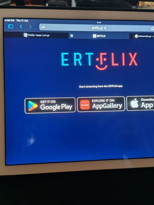 iPad Air 2ης γενιάς 64GB WiFi+Cellular με Bluetooth πληκτρολόγιο Logitech μεταχειρισμένο