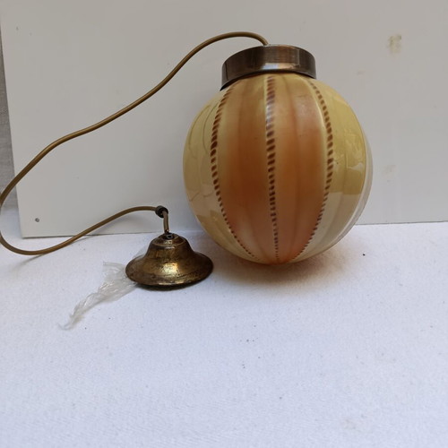 Ceiling light handmade, rare Greek collectible, like new, 1930