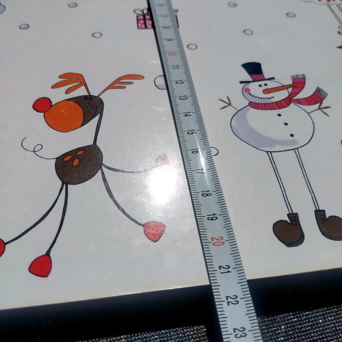 Christmas Placemats used, set of four