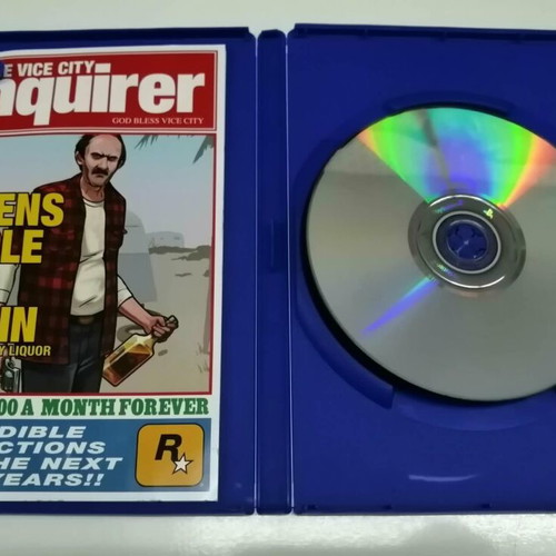 Grand Theft Auto Vice City Stories PS2 game, English