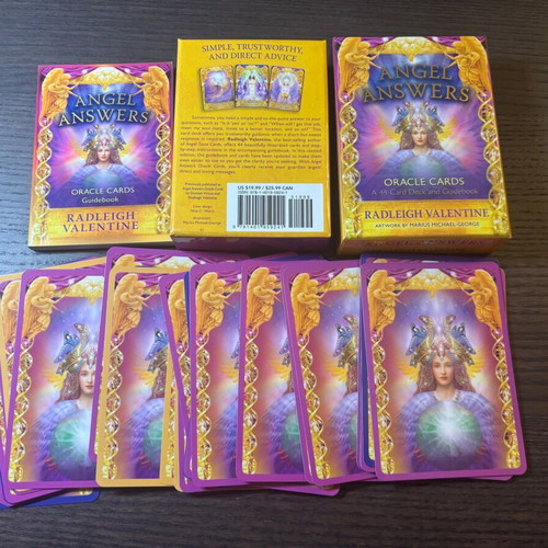 Angel Answers Oracle Deck new, Radleigh Valentine
