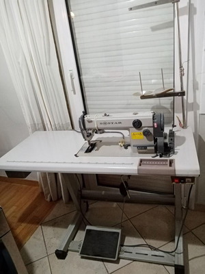 Sostar Industrial Sewing Machine RAT-156 like new with professional table
