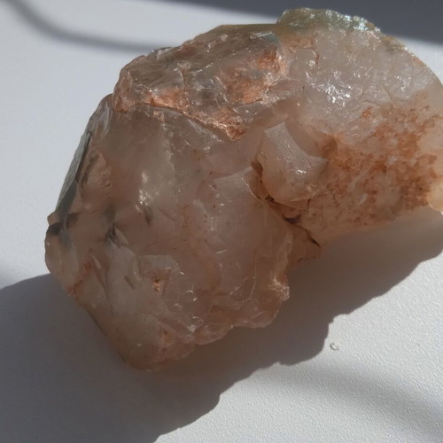 Raw Smoky Quartz with Green Tourmaline
