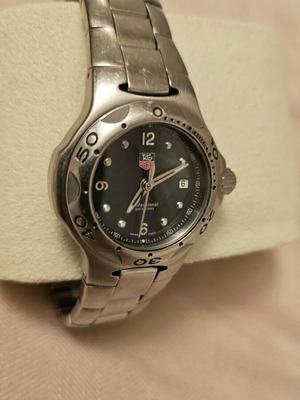 TAG Heuer Kirium Quartz 32 women's watch like new, stainless steel with blue-black dial
