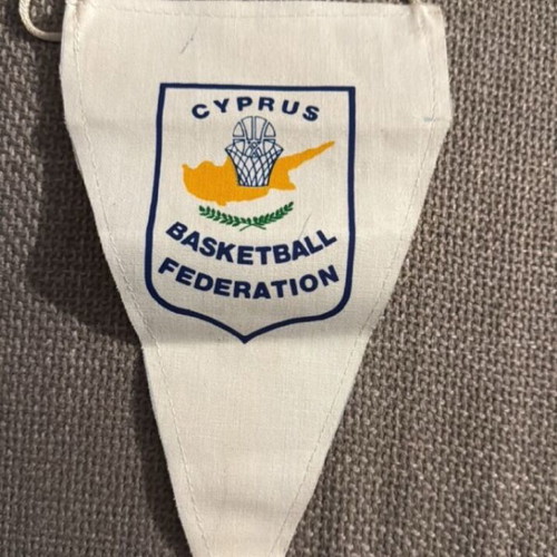 K.O.K Banner like new, authentic Cyprus Basketball Federation