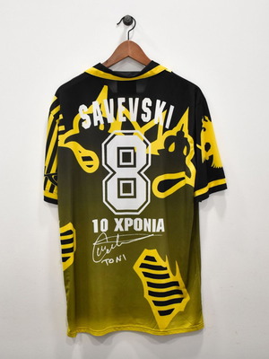 AEK football home jersey 1997-98 size large new