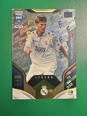 Panini Adrenalyn XL FIFA 365 Michael Laudrup Legend card like new
