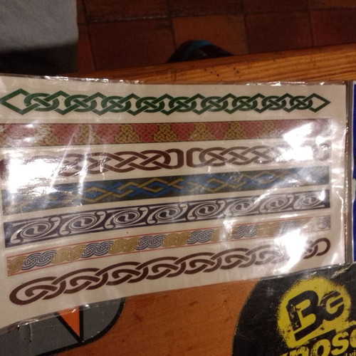 Temporary tattoo tribal 90s new