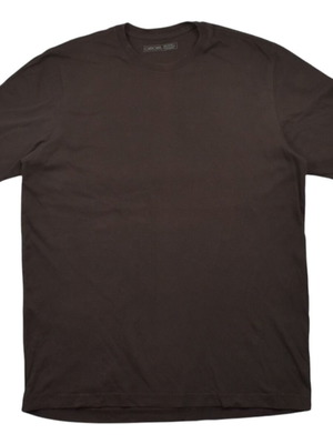 Vintage Cherokee plain brown T-shirt used, size large
