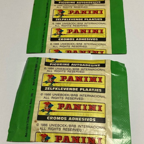 Panini 1982 sealed David the Gnome sticker packs new
