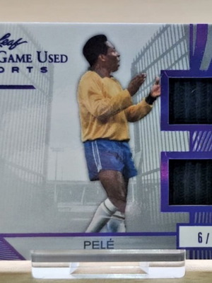 Pele patch used, limited edition 6 of 6
