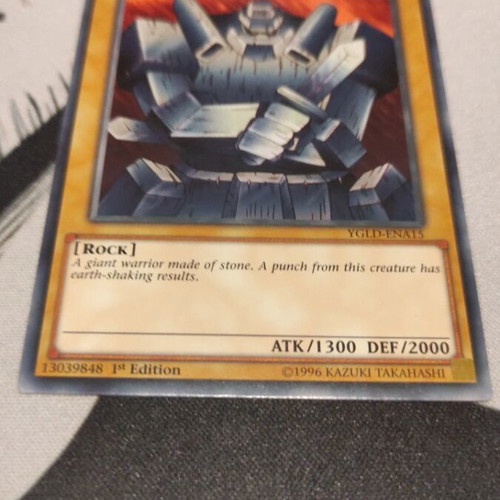Giant Soldier of Stone Yu-Gi-Oh card used -  1,00 - Vendora.cy