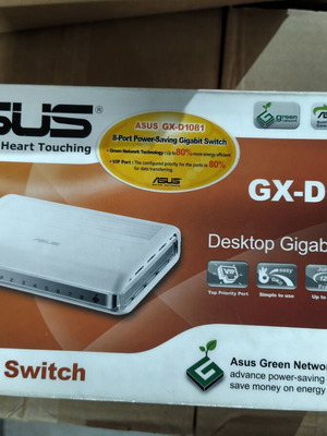 Asus GX-D1081 8 Port Desktop Gigabit Switch