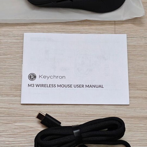 Keychron M3 8K Wireless Mouse new, Bluetooth 5.3 and 2.4 GHz