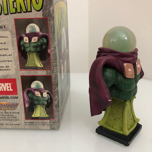 Mysterio Resin Bowen Bust used, limited edition Marvel Comics
