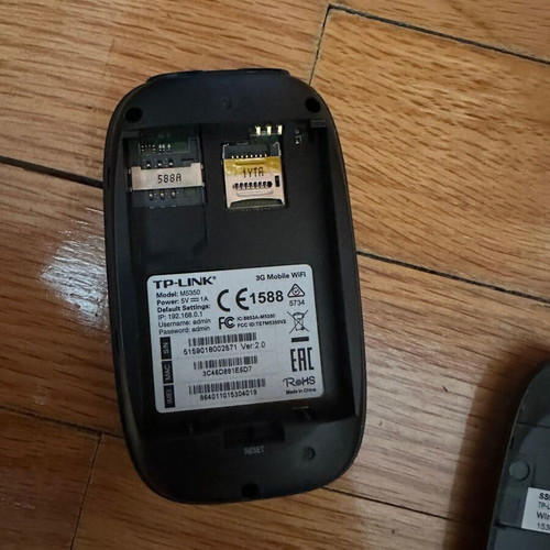 TP-Link 4G LTE WiFi Router used, black