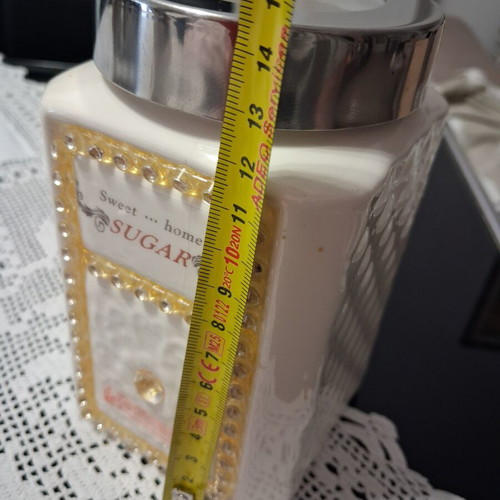 Set of 2 jars for coffee and sugar