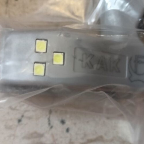 LED cabinet hinge light with On/Off switch cold white 6000k 15 pcs new