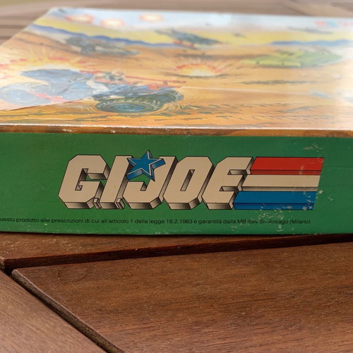 Gi Joe MB puzzle 200 pieces used Hasbro 1986 Action Force