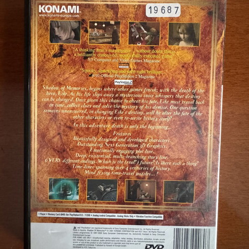 Shadow of Memories παιχνίδι PS2 σαν καινούργιο