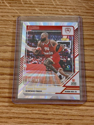 Αριθμημένη Κάρτα Evan Fournier Ολυμπιακός Panini Euroleague 2024-25 νέα