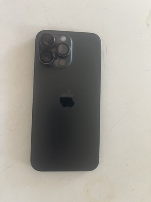 iPhone 14 Pro Max 128GB μεταχειρισμένο, μαύρο, με προστασία κάμερας Spigen