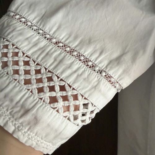 Per Una cotton women shirt like new, size L-XL, white