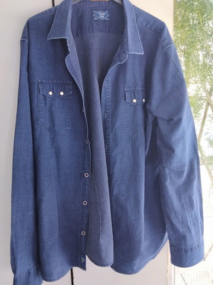 Cosi Jeans men's denim shirt XL, like new, Wabash stripe