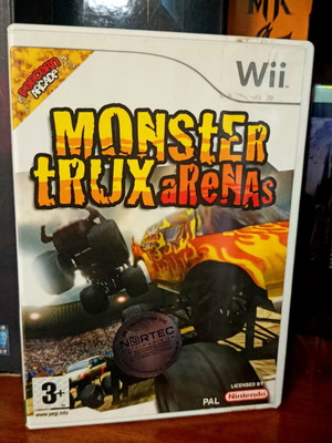 Monster Trux Arenas Nintendo Wii game used, English version
