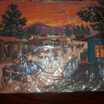 Folk poster used, dimensions 39x28cm
