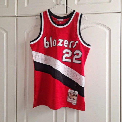 Mitchell & Ness Swingman Hardwood Classics NBA Jersey Clyde Drexler Portland Blazers M New