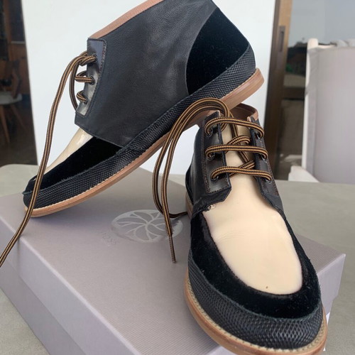 Hoss Intropia ankle boots blue, like new, size 37