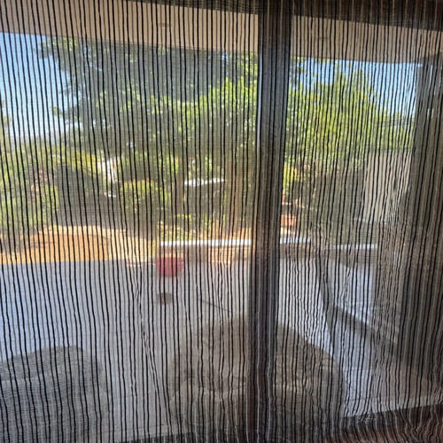 Curtain 2.60m x 2.50m like new, ready to hang
