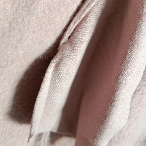 Elena Makri Mykonos 100% Mohair Wool Coat like new, limited edition, pink, size S–M