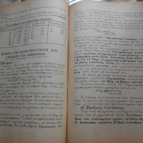 Inorganic Chemistry Notes used, lithographed edition, 72 pages, 1958