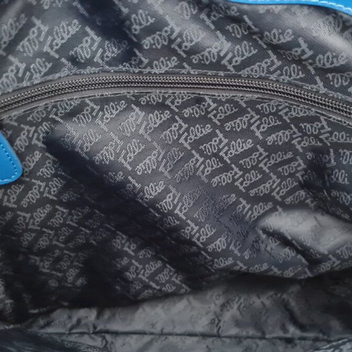 Folli Follie leather shoulder bag new, blue