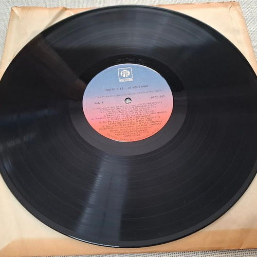 Edith Piaf Je Vous Aime 2XLP vinyl used, pop