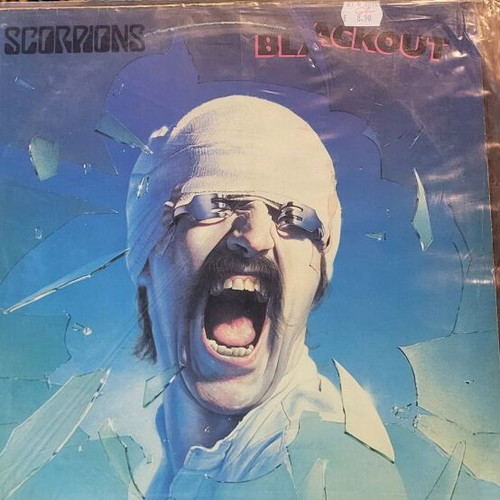 Scorpions Black Out vinyl used, metal