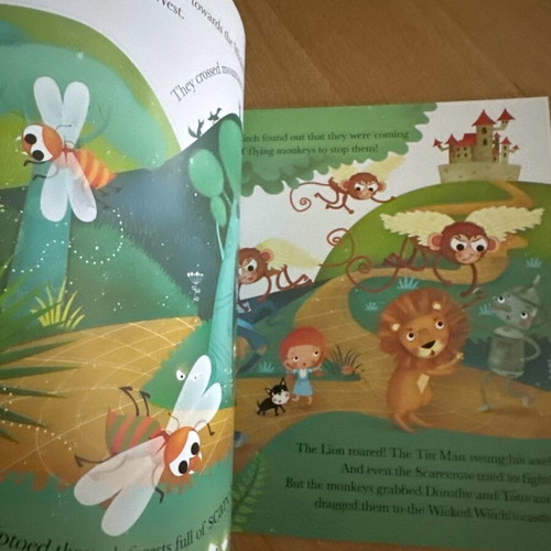The Wizard of Oz children's book new in English