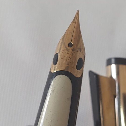 Sailor KC300 Deluxe Rocket pen used with 14k gold nib in case