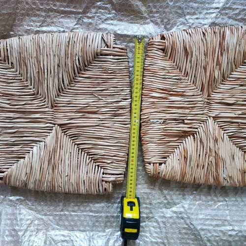 Wicker chair frames new, set of 2 pieces 37x37x2.5