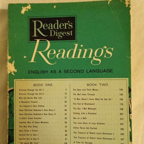 Βιβλία Readers Digest Readings Book 1 & 2 μεταχειρισμένα, αγγλικά