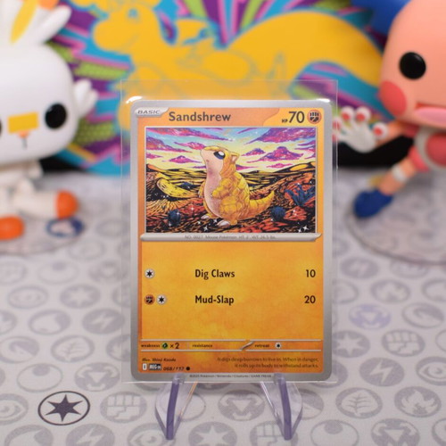 Pokemon Card Sandshrew MEG 068 like new