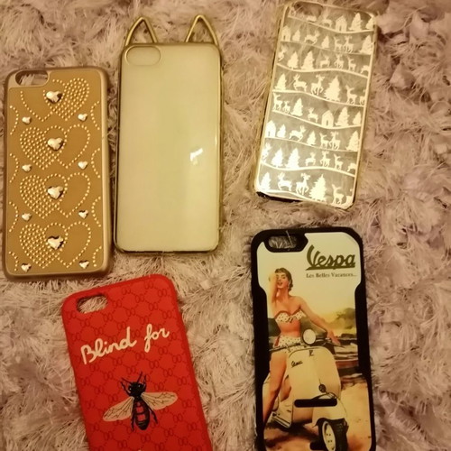 iPhone 6S cases new, pack of 6 pieces